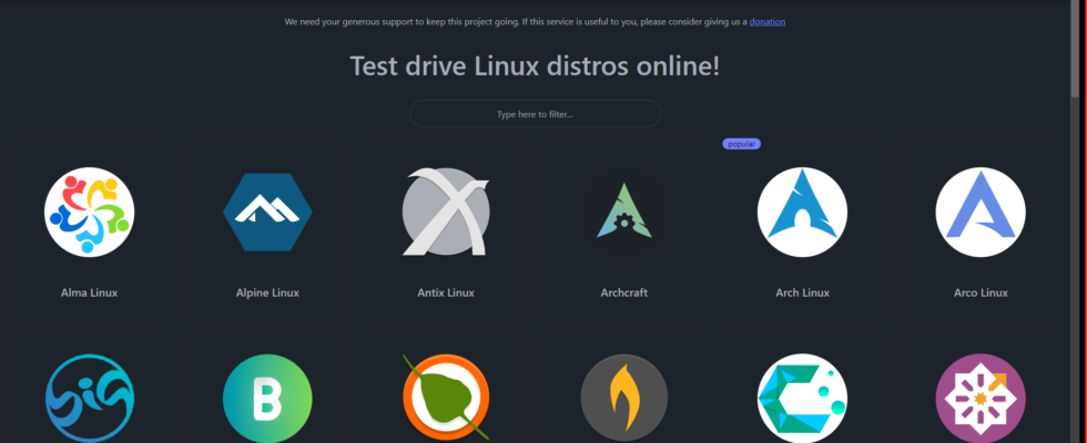 test de version et distrib linux