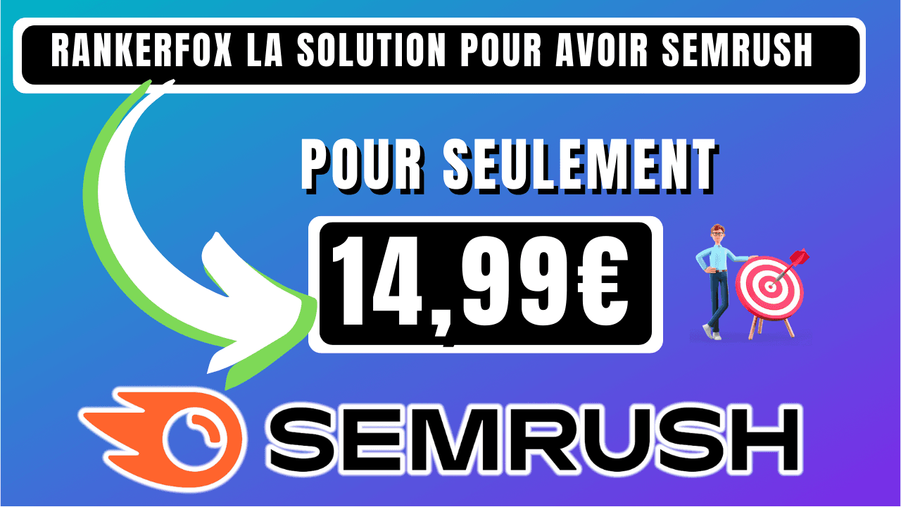 présentation du service rankerfox qui propose des abonnement pas chere pour avoir tout les outils utiles au marketing parfois assez chere comme les outils pour le seo