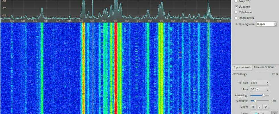 HackRF smoke testing: GSM tower